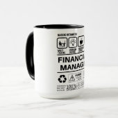 Funny Financial Manager - Informationen zur Handha Tasse (Vorderseite Links)
