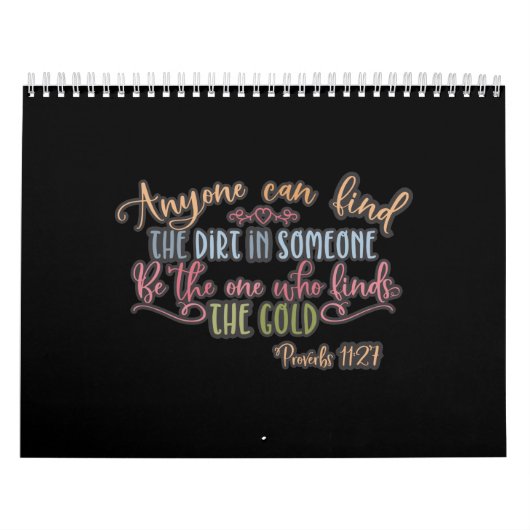 Funny findet den Dirt in einem Christlichen Gewitt Kalender (Titelbild)