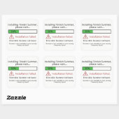 Funny Finland Summer Sticker (Blatt)