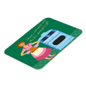 Funny Fire Alarm Supper Time Sprichwort Magnet (Linke Seite)