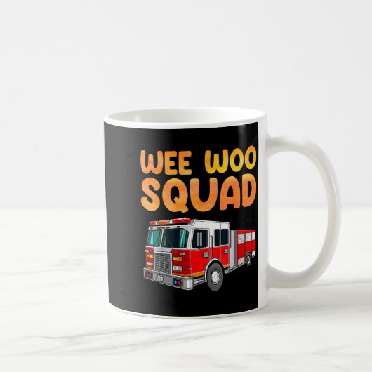 Funny Firefighter Art For Kids Men Women Fireman F Kaffeetasse (Rechts)
