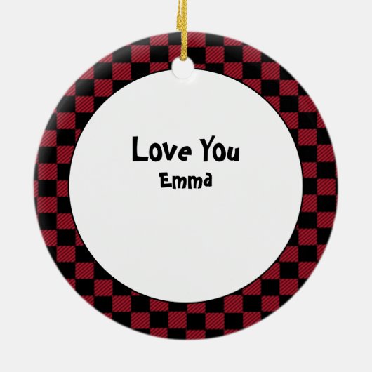 Funny Firefighter Geschenkidee - Danke Fireman Keramik Ornament (Hinten)