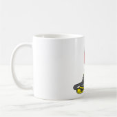 Funny Firefighter mit Hose Emergency Responder Kaffeetasse (Links)