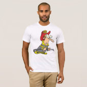 Funny Firefighter mit Hose Emergency Responder T-Shirt (Vorne ganz)