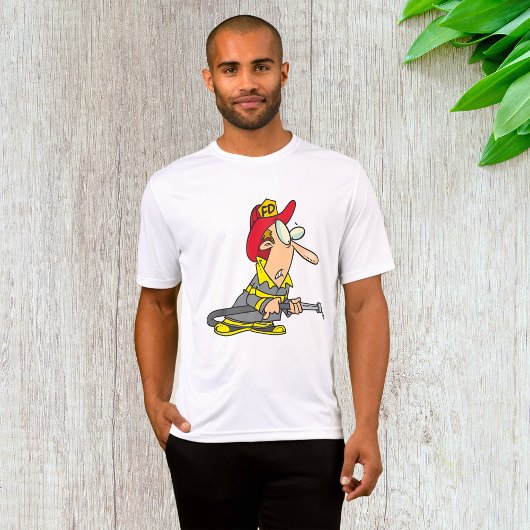 Funny Firefighter mit Hose Emergency Responder T-Shirt