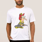 Funny Firefighter mit Hose Emergency Responder T-Shirt (Vorderseite)