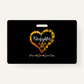 Funny FireFighter Police Office Defibrillator Ausweis (Rückseite)