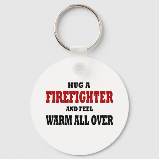 Funny Firefighter Schlüsselanhänger (Vorderseite)