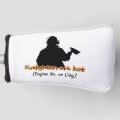 Funny Firefighter sind Hot Golf Head Cover Headcover (Vorderseite)