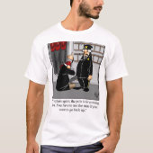 Funny Fireman Spaß Tee Shirt (Vorderseite)