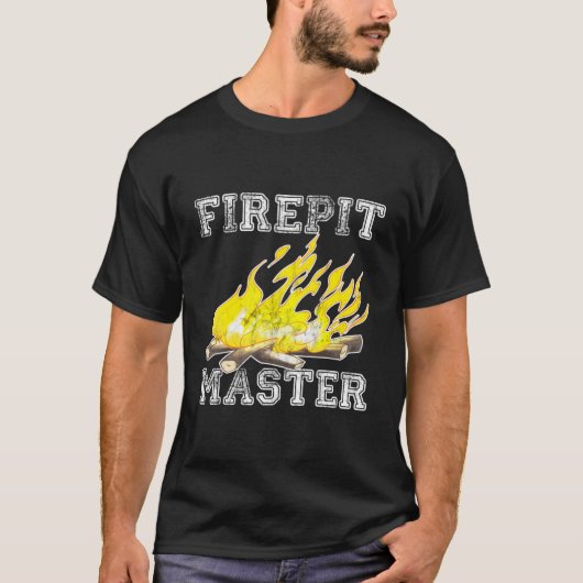 Funny Firepit Fire Pit T-Shirt (Vorderseite)