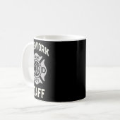 Funny Firework Staff 4. Juli Team Safety Direktion Kaffeetasse (Vorderseite Links)