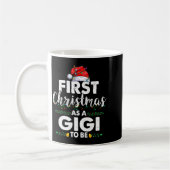 Funny First Christmas As A Gigi To Be New Gigi Xma Kaffeetasse (Links)