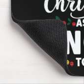 Funny First Christmas As An Uncle To Be New Uncle Mousepad (Ecke)