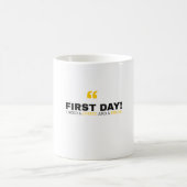Funny First Day of School Mug - "I Need a Coffee" Kaffeetasse (Mittel)