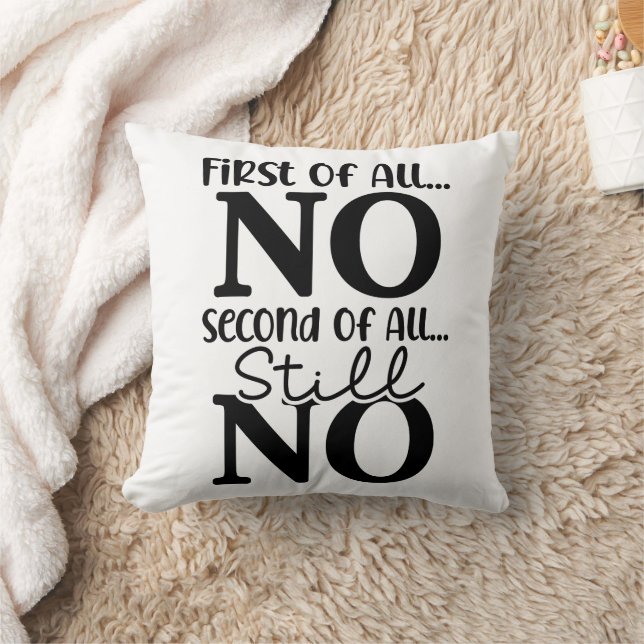 Funny First Kissen (Decke)