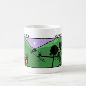 Funny First Kissen Fight Stickman Tasse - 114 (Mittel)