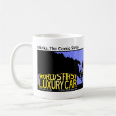 Funny First Luxury Car Stickman Tasse - 128 (Links)
