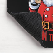 Funny First The Coffee Then The Ho Hos Funny Santa Mousepad (Ecke)