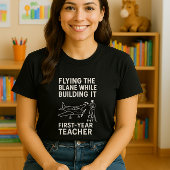 Funny First Year Teacher Shirt, Niedlich Teaching T-Shirt