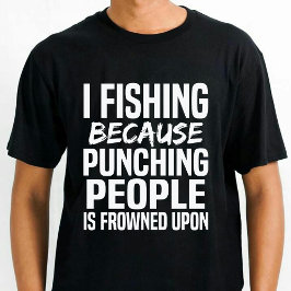 Funny Fischen und Camping Lover Vater Schwarz T-Shirt