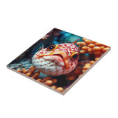Funny Fish and Coral Close Fliese (Seite)