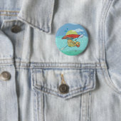 Funny fish kayaking button (Beispiel)