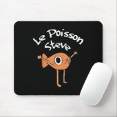Funny Fish Le Poisson Steve Funny Meme Outfit Mousepad (Mit Mouse)