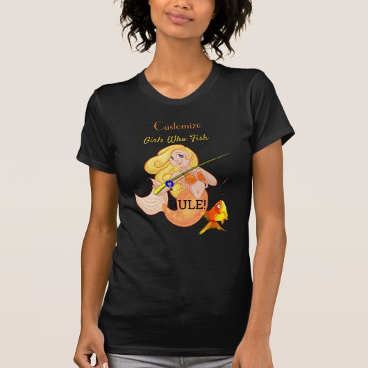 Funny Fish Meerjungfrau Girl Thunder_Cove T-Shirt (Vorderseite)
