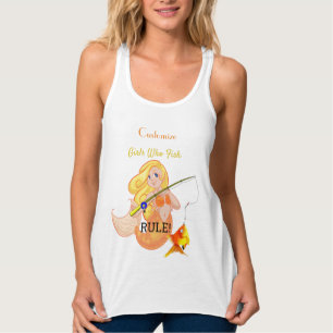 Funny Fish Meerjungfrau Girl Thunder_Cove Tank Top