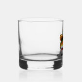 Funny Fish mit Cowboy Hat- Whiskyglas (Rechts)
