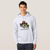 Funny Fish mit Cowboy-Hut Hoodie (Vorne ganz)