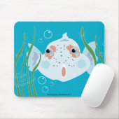 Funny Fish Mousepad (Mit Mouse)