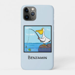 Funny Fish Pelican Cartoon Case-Mate iPhone Hülle