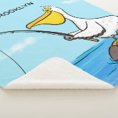 Funny Fish Pelican Cartoon Sherpadecke (3/4)