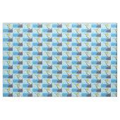 Funny Fish Pelican Cartoon Stoff (Fat Quarter (45,7 x 55,9 cm))