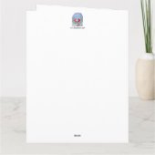 Funny Fish Story Faltkarte Karte (Rückseite)