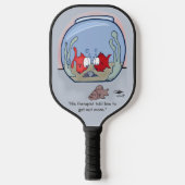 Funny Fish Story Pickleball Schläger (Vorderseite)
