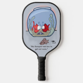 Funny Fish Story Pickleball Schläger