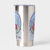 Funny Fish Story Thermobecher (Rechts)