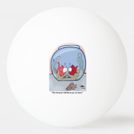 Funny Fish Story Tischtennisball