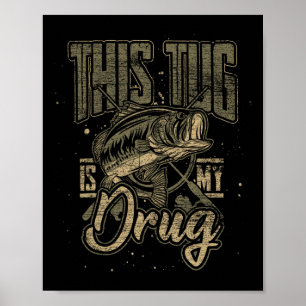 Funny Fisherman Geschenkidee Dieser Umarmung ist m Poster