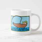 Funny Fisherman Jumbo-Tasse (Rechts)