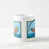 Funny Fisherman Kaffeetasse (Mittel)