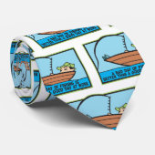 Funny Fisherman Krawatte (Gerollt)