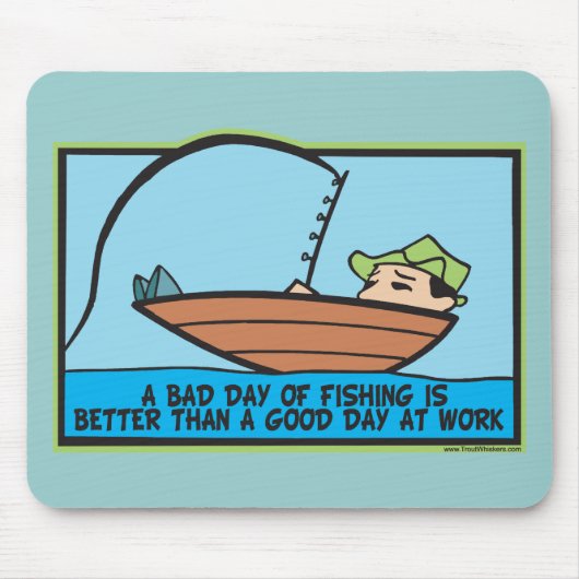 Funny Fisherman Mousepad (Vorne)