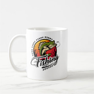 Funny Fisherman Outfit - Fishing Season Present Id Kaffeetasse