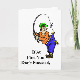 Funny Fisherman Retirement Card Karte