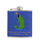 Funny Fisherman's Custom Flask Flachmann (Vorderseite)