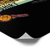 Funny Fisherman's Lucky Fishing Shirt - Do Not Wa- Poster (Ecke)